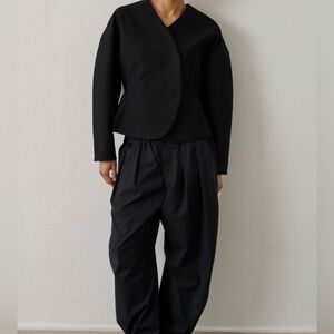 SOEUR - short ira jacket in cotton and linen - NEW WITH TAGS